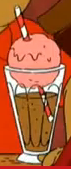 Root beer float