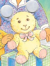 Baby Kate's stuffed bunny