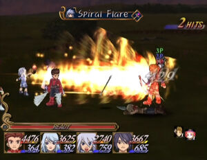 Spiral Flare (ToS)