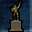 A Carved Mosswart Statue Icon