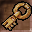 Intricate Wooden Key Icon