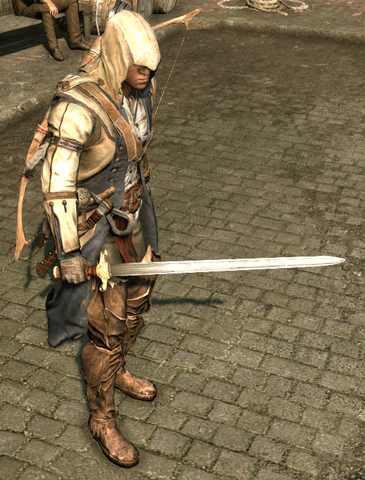 Plik:Connor trzymający miecz couteau (by Kubar906).png