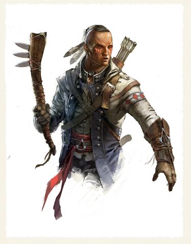 File:AC3 Ratonhnhakéton Mohawk - Concept Art.jpg