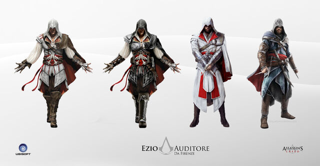 File:各个时期的Ezio.jpg