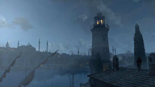 File:Constantinople at night.jpg
