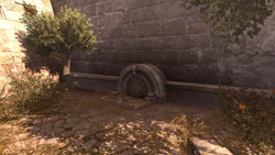 Piramide Cestia Lair Entrance.png