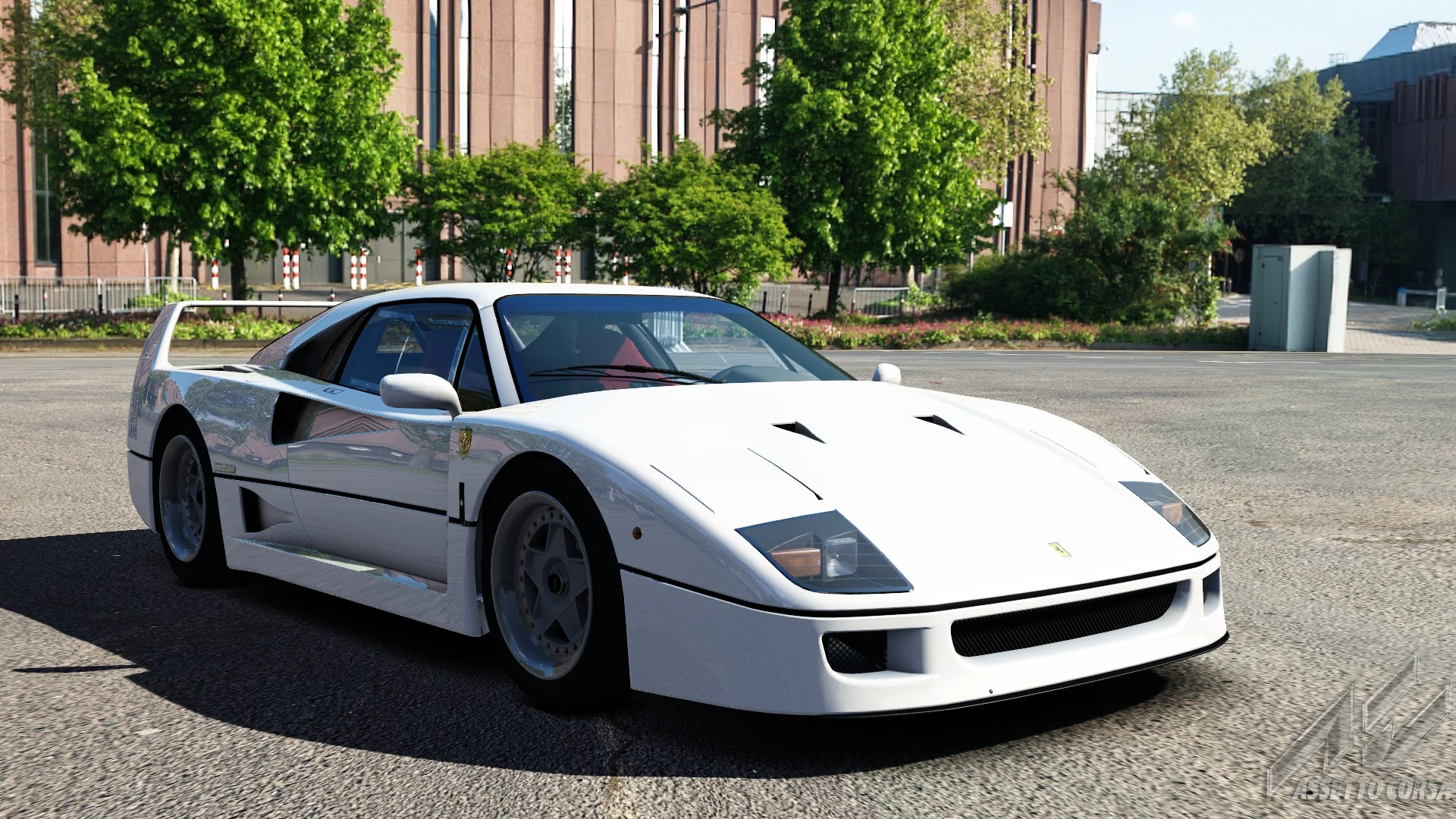 Ferrari f40 white
