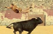 Hercules jumping bull