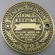 Geocoin generic 2007 AB