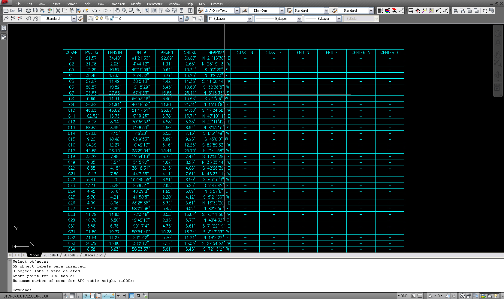 autocad contour lisp