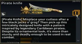 Pirate Knife description