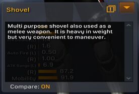 Shovel description
