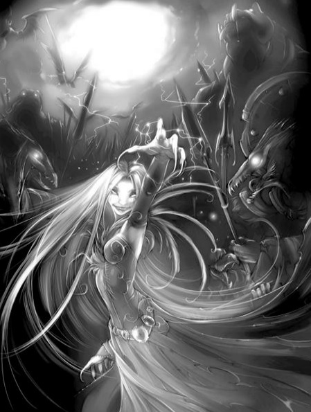 Dark soceress
