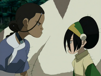 Toph et Katara