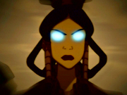 Shadowed female Fire Nation Avatar