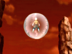 Floating in air sphere.png