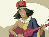 Chong playing music