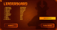 Dangerous Dash leaderboard