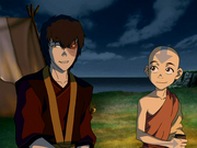 Zuko y Aang