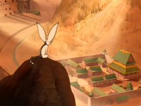 Momo watching over a mining village