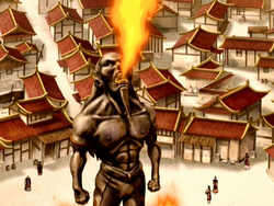 Fire Fountain statue.png