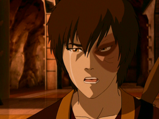 Zuko crying