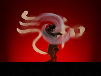 Opening unknown airbending