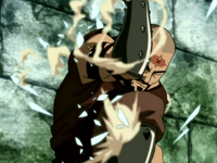 El Hombre Combustión bloqueando el carámbano.png
