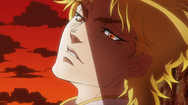 File:Jojos bizarre adventure-01-dio brando-antagonist-villain-sunset-evil.jpg