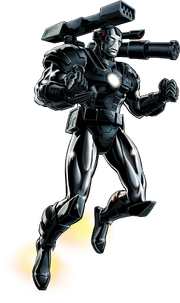 Original War Machine Portrait Art