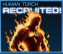 Human Torch Recruited Old