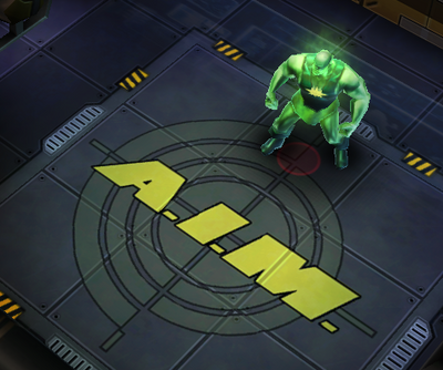 Radioactive Man In-Game