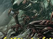 Tusked Xenomorph in Aliens (2009 Series)