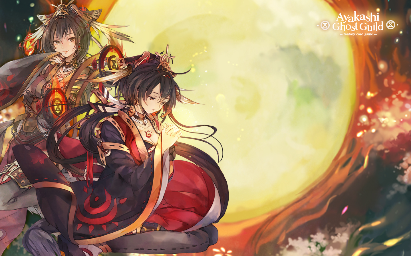 Image - Amaterasu Wallpaper.jpg | Ayakashi: Ghost Guild (Onmyouroku