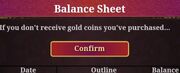 Balancesheet