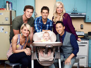 Baby daddy cast by ramblinredrose-d5awkqu