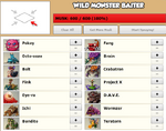 Wild Monster Baiter Screen