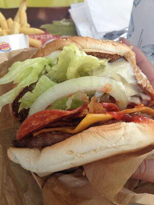 BK Pepperoni Bacon Whooper