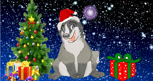 File:Festive Cute Badger3.png