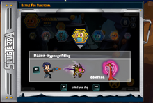 Hipnogriff en la seleccion de babosas en La Batalla Por Bajoterra.png