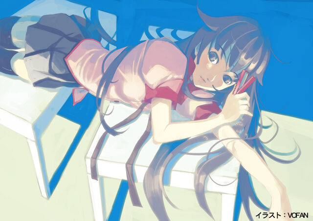 File:Bakemonogatari Episode 1 Endcard.jpg