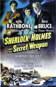 Sherlock Holmes and the Secret Weapon - 1943 - Poster