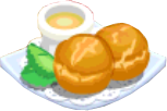 Oven-Sesame Tapioca Bread plate