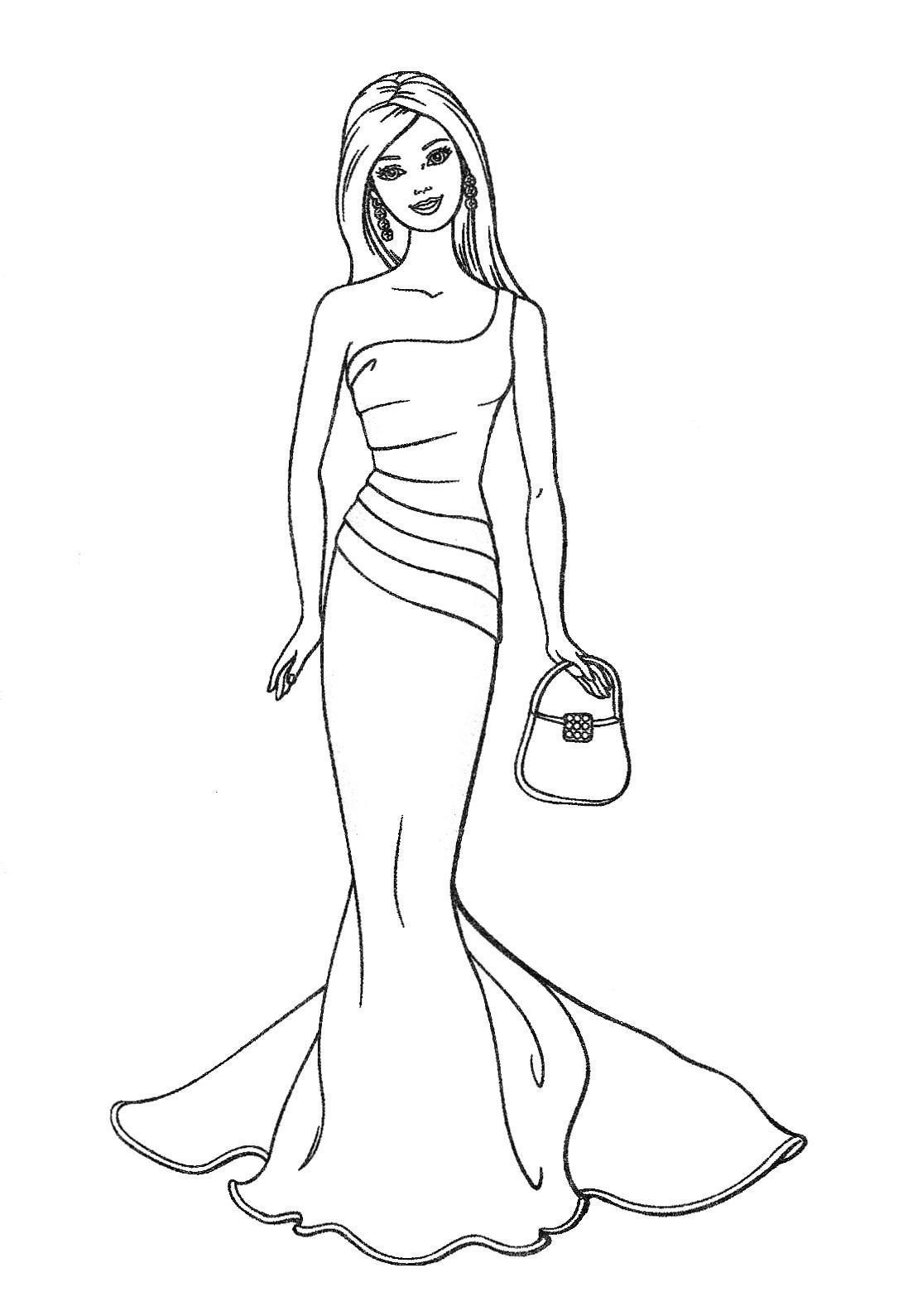 coloring for kids free printable barbie coloring pages in minimalist onlinejpg - Barbie Coloring Pics coloring for kids free printable barbie coloring pages in minimalist onlinejpg - Barbie Coloring Pics