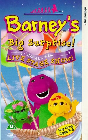 Image Barney S Big Surprise Uk Vhs Jpg Barney Wiki Fandom Powered Image Barney S Big Surprise Uk Vhs Jpg Barney Wiki Fandom Powered