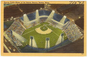 Boston Braves field postcard