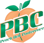 150px-Peach Belt Conference logo