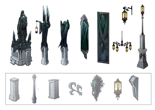 File:ArkhamAsylumStatueConcepts1.jpg