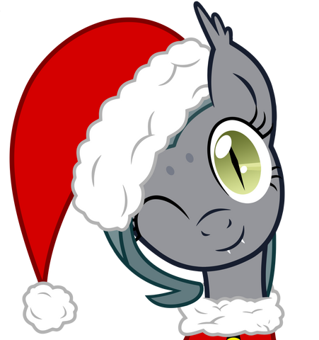 File:Santa grey mouse by vectorvito-d6zcavq.png