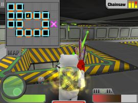 Laser glitch